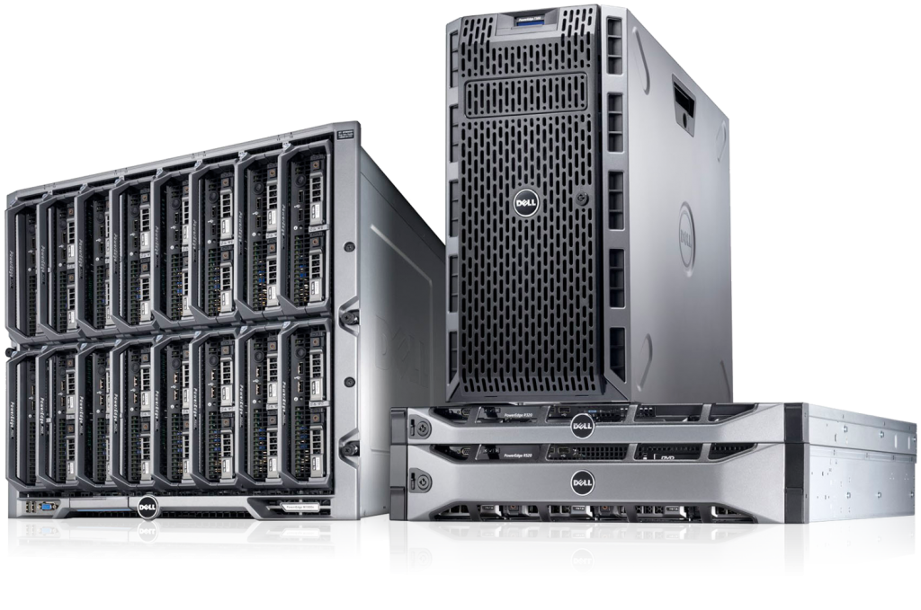 Enterprise servers and storage hardware